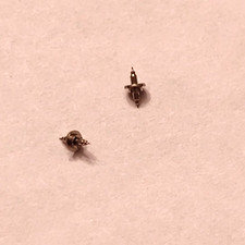 2 ILLINOIS 12/0 SIZE BALANCE STAFFS 47627 SR, PIVOT: 9 NOS --BB-1800