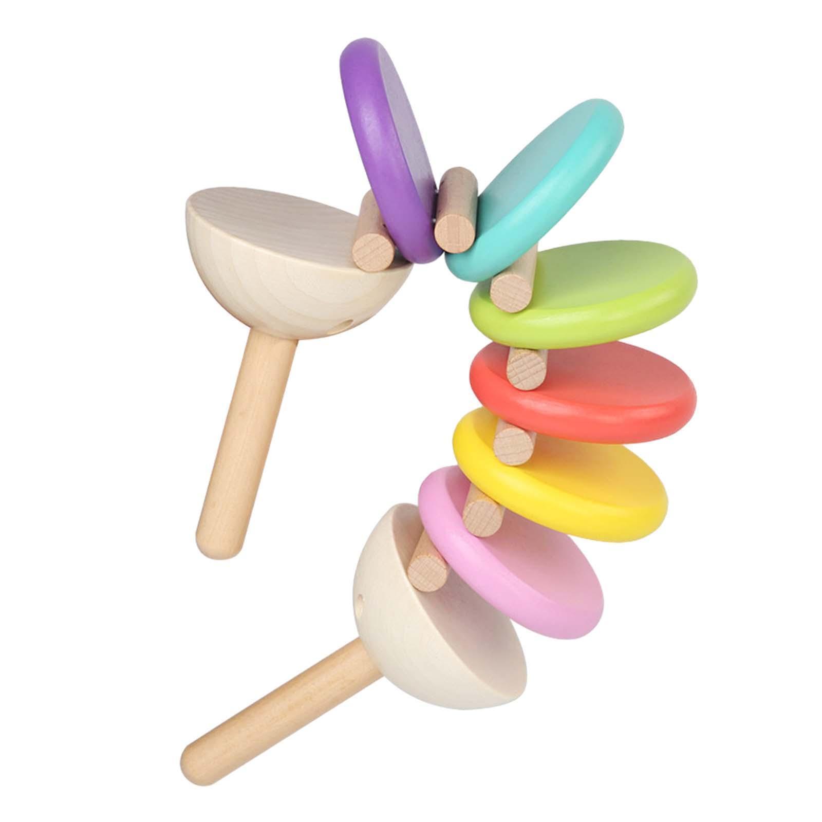 Wooden Educational Rainbow Color Baby Percussion eBay