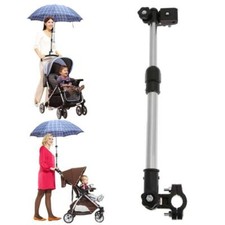 New Umbrella Attachment Clamp Stands Holder Pipe Bar/Wheelchair Scooter Tool