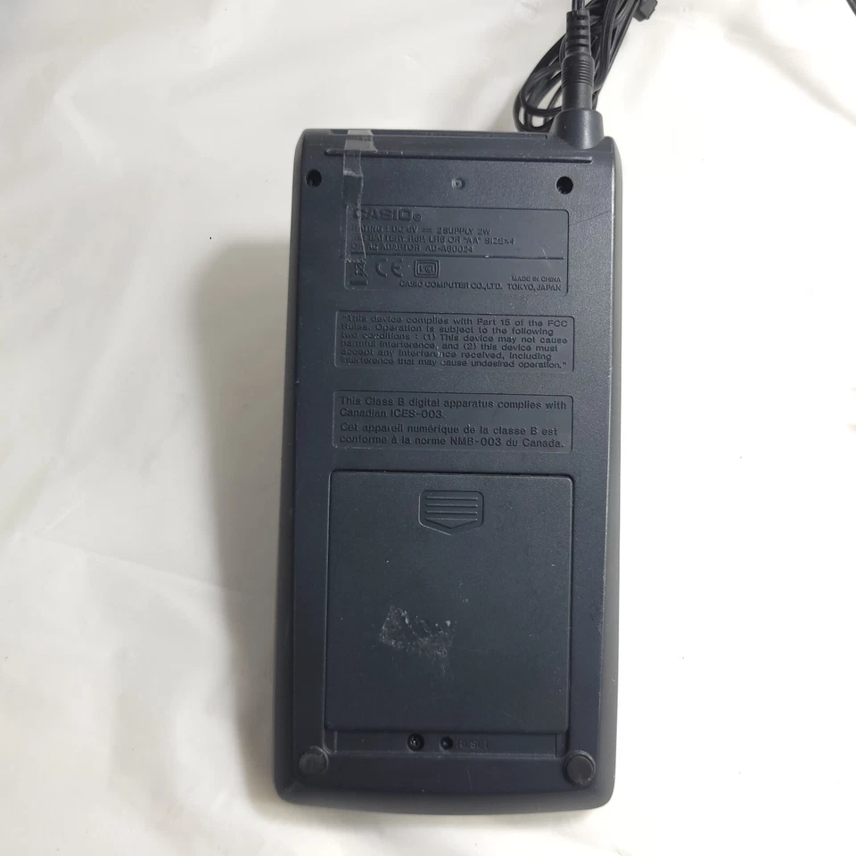 Casio HR-8TM Plus Handheld Printing Calculator Turns On - Image 4 of 4