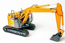 Escavatore compatto scala 1/50 Hitachi ZAXIS 225US-7 binari in metallo modello pressofuso