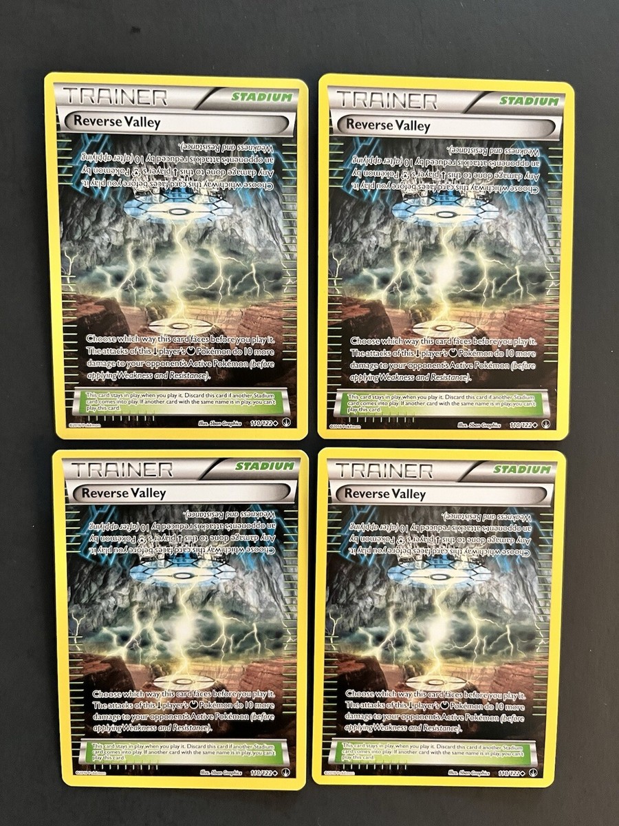 reverse valley pokemon card Reverse Valley - 110/122 - Uncommon Pokemon Tcg
