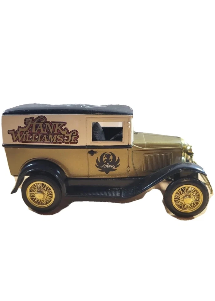Banco de monedas Ford modelo A, Hank Williams Jr. edición limitada con llave, usado Foto 2 de 4