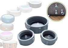 Lazy spa Hot Tub safety caps to prevent debris from entering the Hot Tub