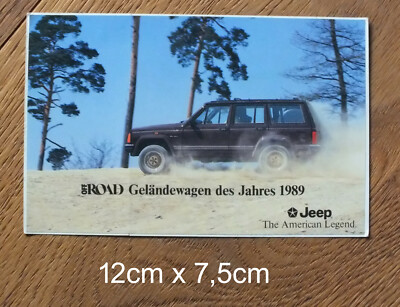 Jeep Off Road Sticker Aufkleber Auto 1989 Oldtimer