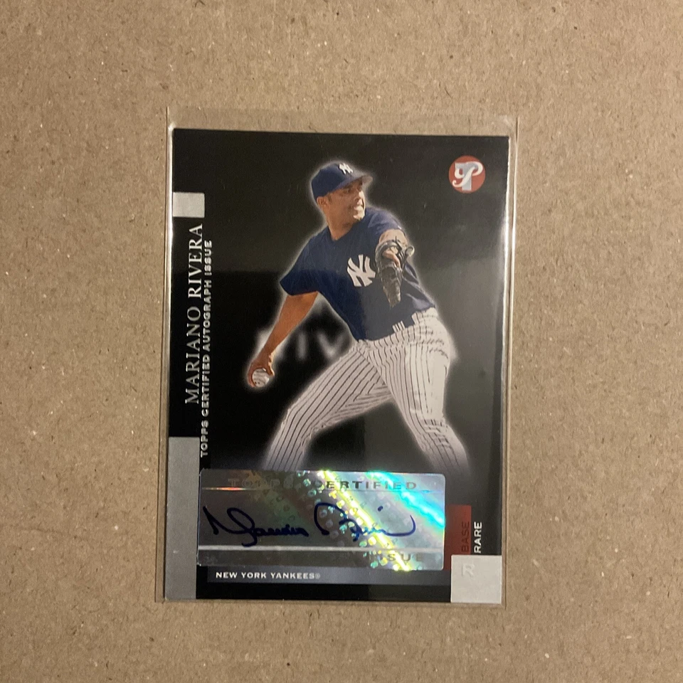MARIANO RIVERA 2005 TOPPS PRISTINE AUTOGRAPH AUTO #52/100 -YANKEES!!! - Image 4 of 4