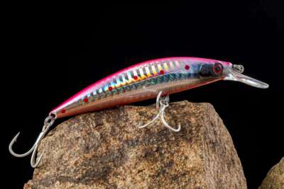 Sinking Fishing Wobblers 90 MM 25 GR Salmon Trout Perch Predators Bass Pike W...