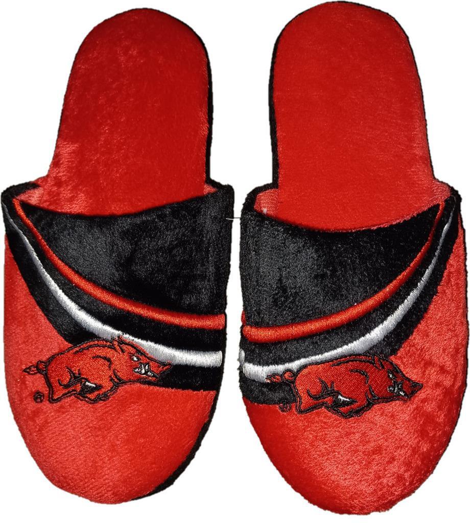 Arkansas Razorbacks Size Medium Men's Big Logo Slippers [NEW] Slide ...