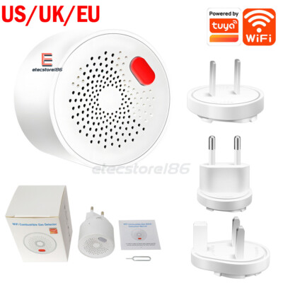 Natural Gas Sensor Combustible/Smart tuya WiFi Gas Detector Leakage Alarm NEW