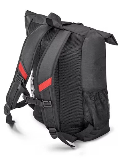 Original Mercedes-Benz AMG Rucksack, Rolltop B67960009 schwarz/rot - Bild 2 von 2