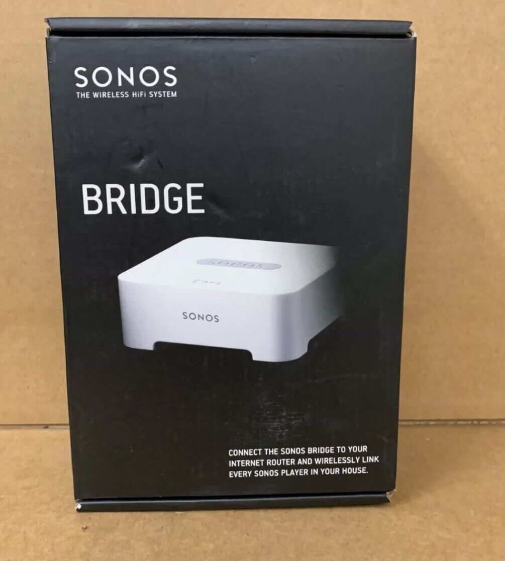 kontanter Lad os gøre det Jeg er stolt Sonos BRIDGE Wireless HiFi System - White BRIDGUS1. sw v4.0 | eBay