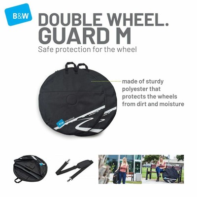 B&W International 96812 28-inch Travel Mountain Bike Double Wheel