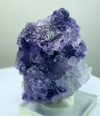 FLUORITE DEEP PURPLE CRYSTALS, ALL AROUND CRISTALLYZED from PERÚ...HUANZALA MINE
