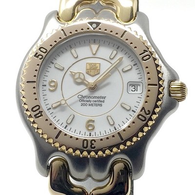 TAG Heuer (like new & unworn) 18kt Gold S/EL CHRONOMETER Link Automatic WG5120