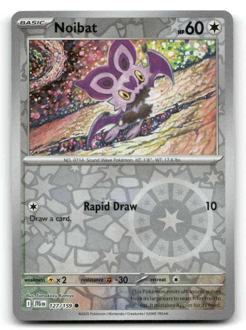 Noibat Reverse Holofoil Journey Together 127/159 NM Pokemon