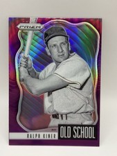 2021 Panini Prizm Ralph Kiner #OS-10 Pirates Old School Insert Purple Prizm NM