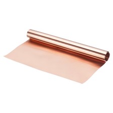 Copper Sheet Roll 2000x300x0.06mm, 99.9 Pure Copper Strip Copper Flashing