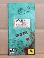 Manhunt 2 Sony PSP Game Manual Booklet Only No Game