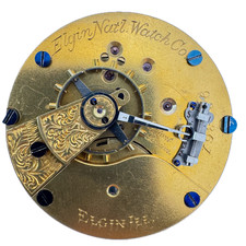 Antique 18s 1882 Elgin 11j Mechanical Hunter Pocket Watch Movement 10 USA