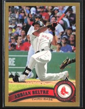Adrian Beltre 2011 Topps Gold /2011 #302 Boston Red Sox