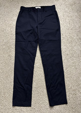 Everlane Pants Mens Size 30x32 Dark Navy 100% Wool Dress Pant Slim Straight