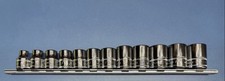 New Snap-on Tools Cat Metric 12pt Shallow Socket Set 8-19mm 38 Drive Chrome New Snap-on Tools Cat Metric 12pt Shallow Socket Set 8-19mm 38 Drive Chrome