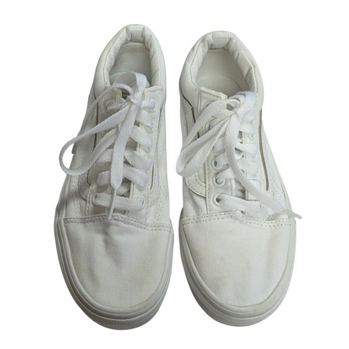 Vans Old Skool True White Sneaker Low Top Canvas Skateschuh Unisex Kinder 3 - Bild 3 von 11