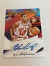 2020-21 Court Kings BJ Armstrong 1/99 Brush Strokes Gold Foil Auto Bulls SP