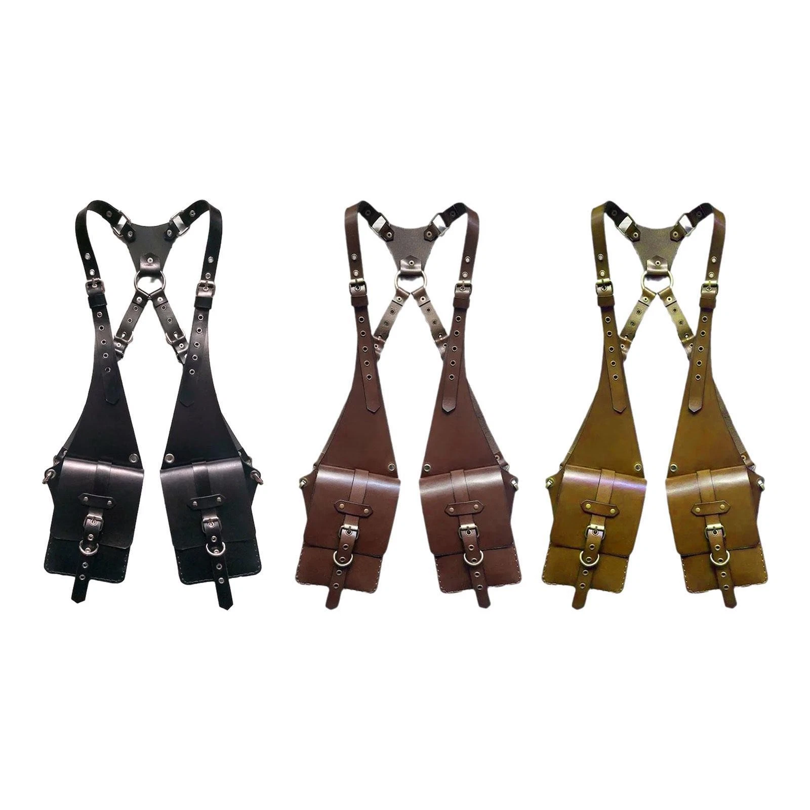 Vest Underarm Shoulder Bag Travel Wallet Backpack for Running Travel Steampunk