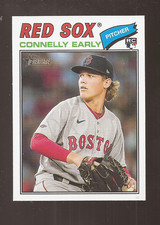 2026 Topps Heritage Connelly Early Short Print SP #228 Boston Red Sox Rookie