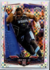 2014 Topps Chrome Xfractor Louis Nix 153