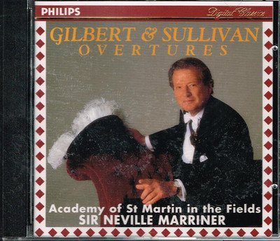 Gilbert & Sullivan: Ouvertüren / Marriner, Academy of St Martin in the Fields CD
