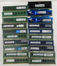 LOT OF 20 Ram DDR3/DD3L Sticks Mixed Brand speeds 8GB PC3 20x8GB 160GB Total 
