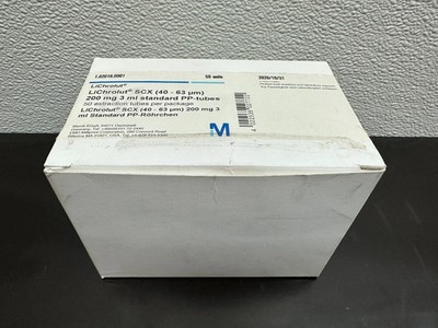 Millipore REF M1020160001 LiChrolut SCX 40-63um 200mg 3ml Standrad PP-tubes