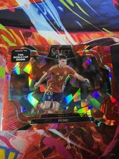 2026 Panini Select World Cup Pedri #247 Field Level Red Ice Prizm Spain