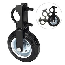 Flexible U Bolt Mounting Gate Supporting Wheel for Chain Link Fence with Frame