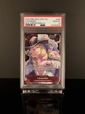 ✅2022 Cavendish Box Topper-Errata One Piece Op01-008 Romance Dawn NM PSA 10