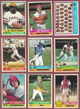 1976 Topps Baseball (265-396) * You Pick * Conditions Listed