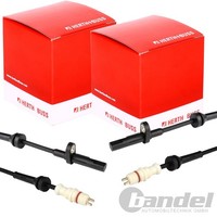 2X Herth+Buss ABS-SENSOR Raddrehzahl Hinten Vorne Passend FüR Opel Vivaro Renaul