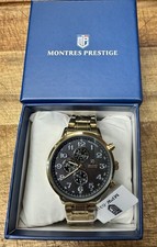 MPW-0319 - Montres Prestige x Invicta Men's Watch - 43.5mm Gold Black Dial