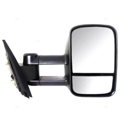 For 2007-2014 Sierra 2500 HD Front Right Mirrors Black Plastic 20862095 Q