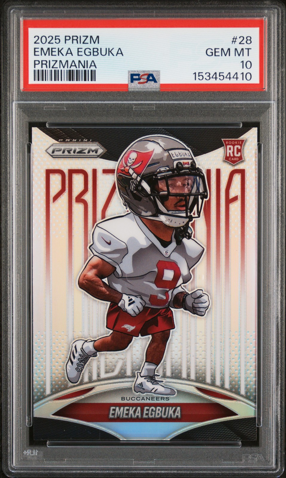 Emeka Egbuka Panini Prizm Prizmania #28 Base