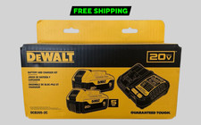 DeWALT DCB205-2C 20V MAX XR 5Ah Battery 2-Pack and Charger Starter Kit  2025  