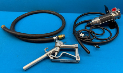 #ad #ad ECI Fuel Systems ECI5 Gas Transfer Pump Assembly w Nozzle amp; Hose 7507 12volt 10a $431.96