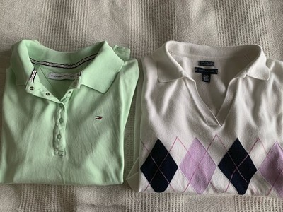 Tolles Polo Shirt von Tommy Hilfiger Größe XL  pastel grün + Zugabe  