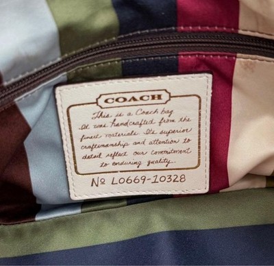 Coach Legacy 65th Anniversary Turnlock Shoulder Bag Vintage Ship