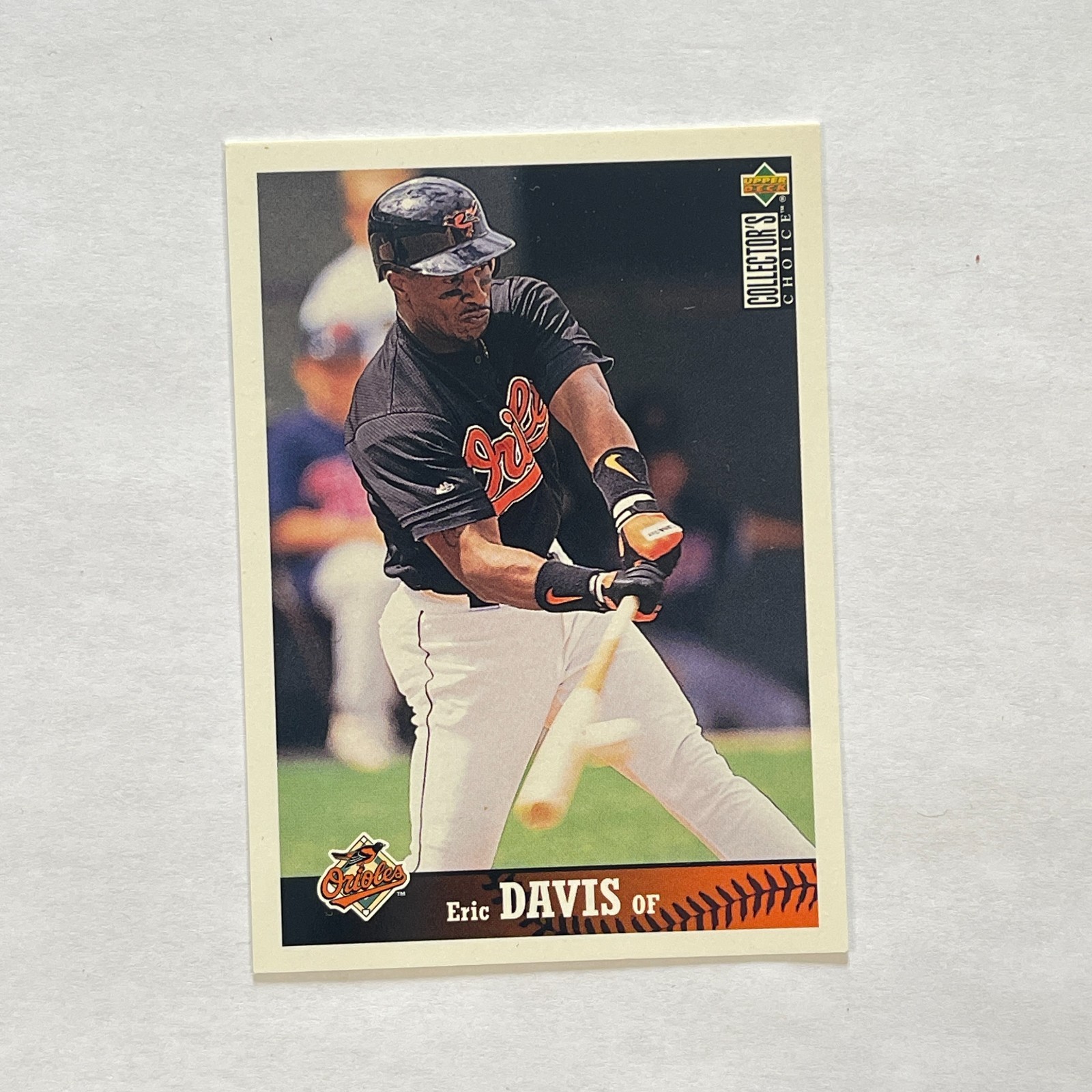 1997 Upper Deck Collector's Choice #BO13 Eric Davis Orioles card