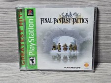 Final Fantasy Tactics Greatest Hits Sony PlayStation 1 Complete With Manual CIB