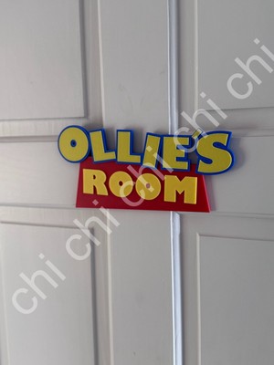 Toy Story | Personalised Name Sign | 400mm | Wall/Door Mounted