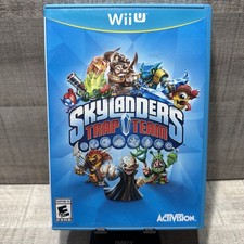 Skylanders Trap Team Wii U Disc & Insert Not For Resale Tested Free Shipping